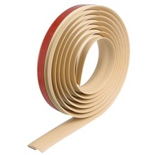 9.84ft PVC Floor Transition Strip Self Adhesive Carpet to Tile Strip Beige