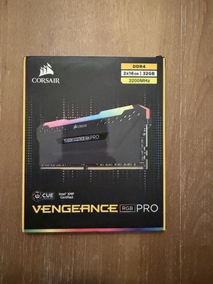 Corsair Vengeance RGB PRO 32GB (2 x 16GB) PC4-25600 (DDR4-3200) 16-20-20-38