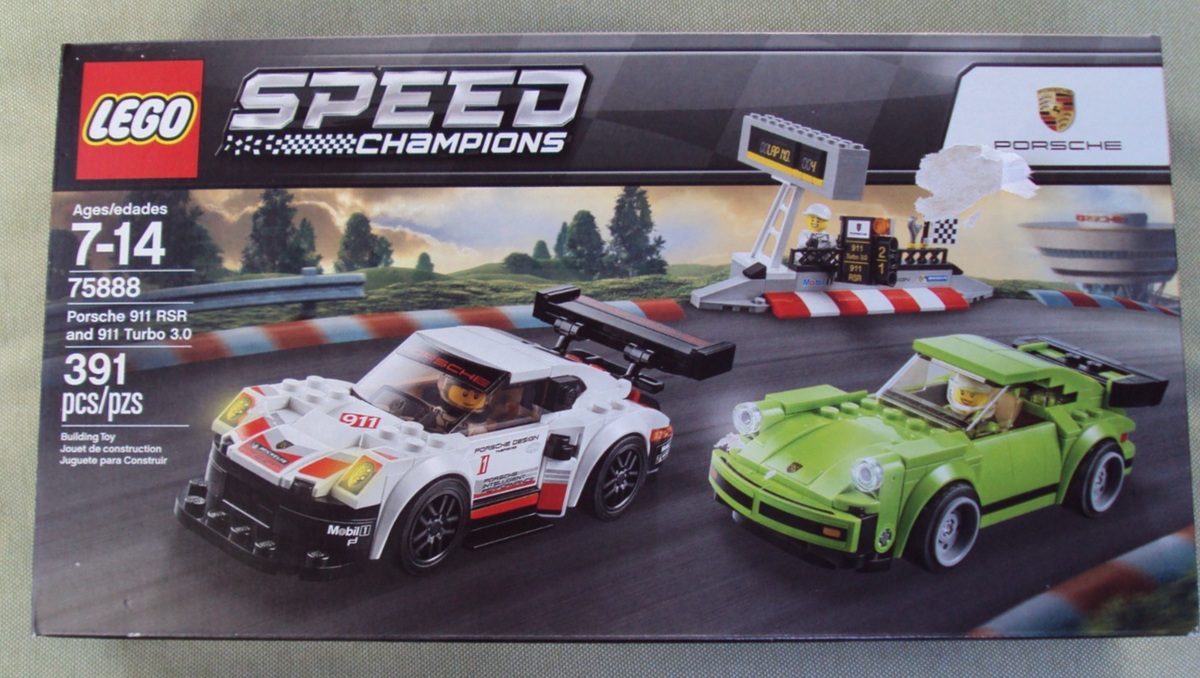 LEGO SPEED CHAMPIONS: Porsche 911 RSR and 911 Turbo 3.0