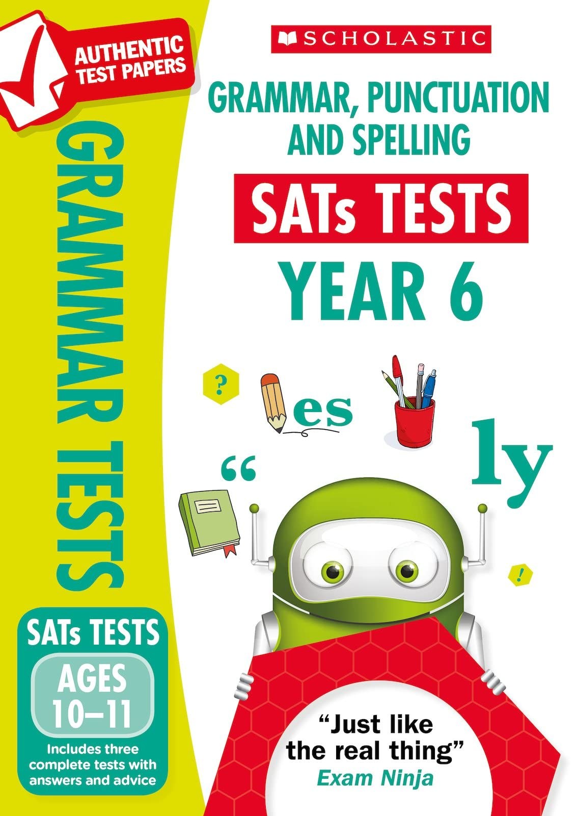 Grammar, Punctuation & Spelling Practice Tests for Ages 10-11 (Year 6) Includes three test papers plus answers and mark scheme (National Curriculum SATs Tests) - Image 6