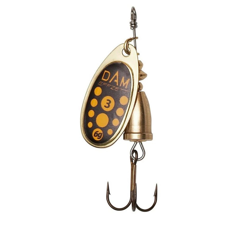 Блесна DAM Effzett Executor Spinner Gr. 2 - 5 Черный Кунсткедер