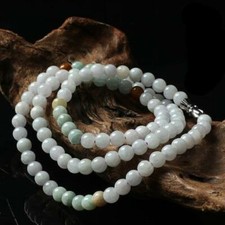 Type A Natural Jadeite Jade Necklace