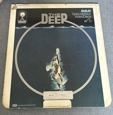 The Deep - Jaqueline Busset Nick Nolte CED RCA Selectavion Video Disc 1982