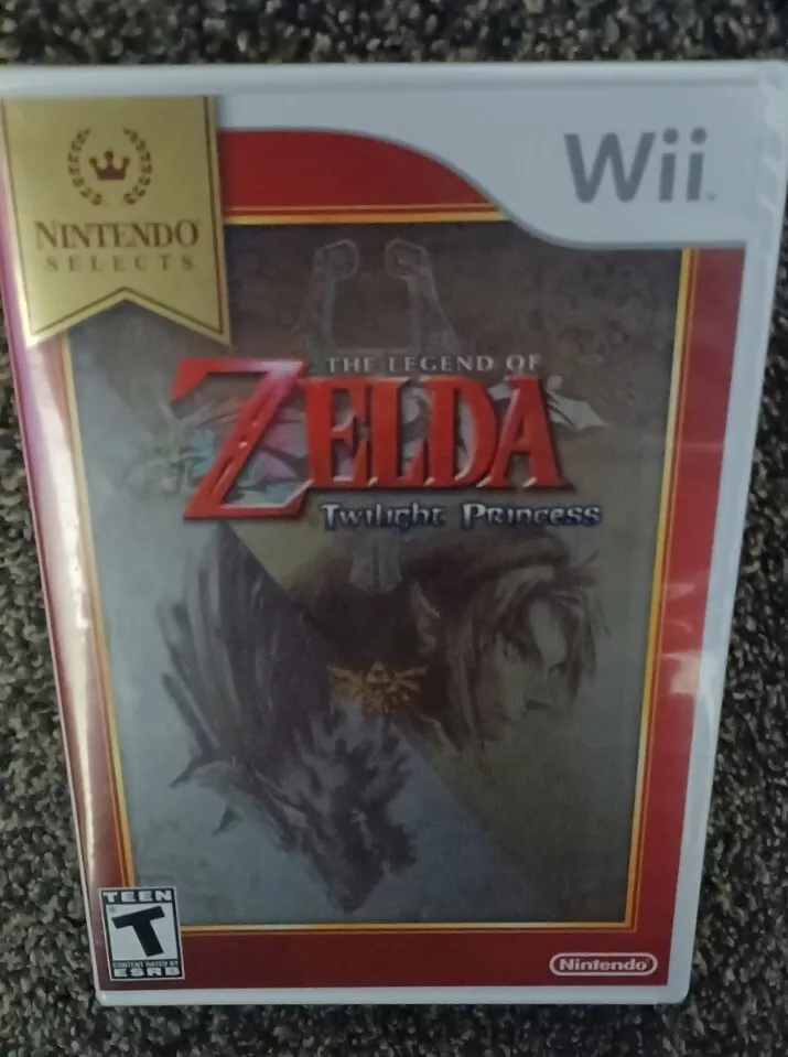 Zelda Twilight Princess: Nintendo Selects WII Game