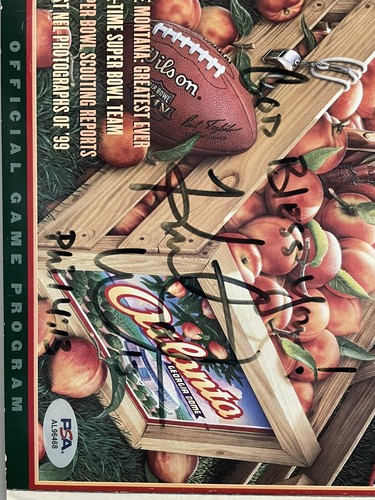 Kurt Warner signed/Insc SB XXXIV Program - HOF, MVP - Rams - PSA/DNA Auth - Picture 2 of 4
