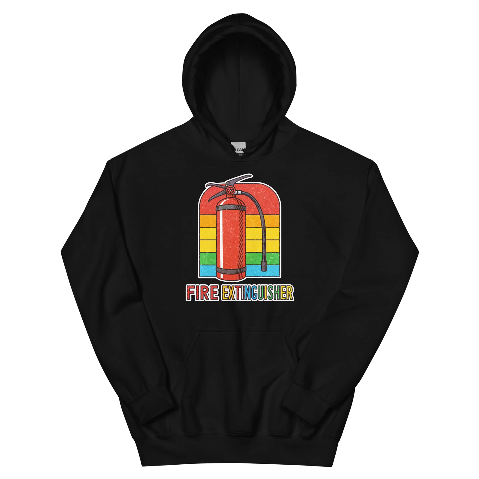 Fire Extinguisher Hotel Item Travel Motel Hoodie