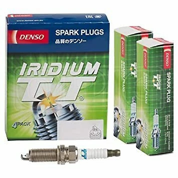 Paquete de 4 bujías Denso Iridium TT para SATURN LS1 2000 L4-2,2 L Foto 2 de 4