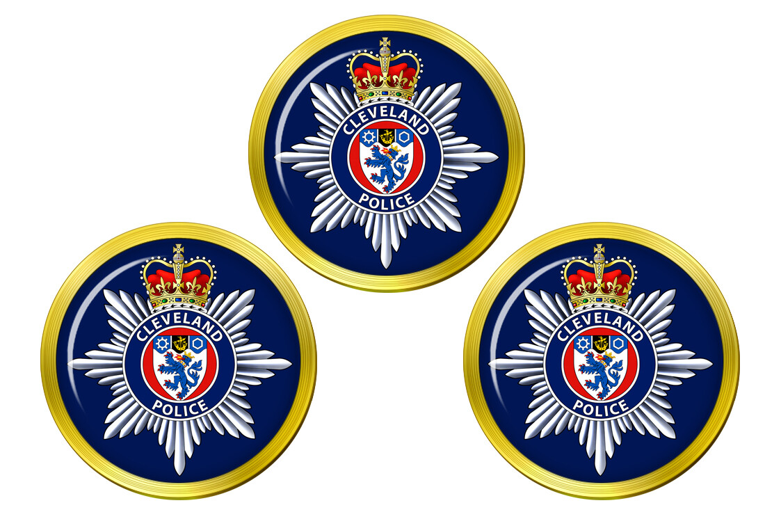 Cleveland Police Golf Ball Markers