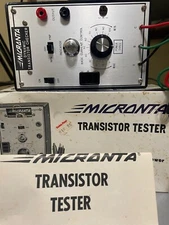 Radio Shack Micronta 22-024 Transistor Checker - Vintage - Made in Japan