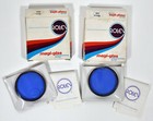 Rolev Magi-Glas 58mm 80A & 80B Color Conversion Photographic Filters, Never Used