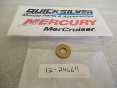 C81 Mercury Quicksilver 12-24664 Washer OEM New Factory Boat Parts
