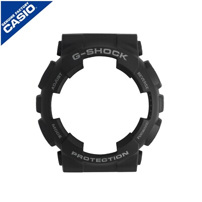Genuine Casio Bezel for GA-100 GA 100 BLACK WHITE TEXT