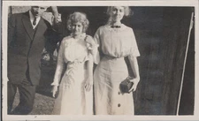 Antique 1913 Miss Trimble Mr Stone San Antonio Texas Vintage - Original Photo