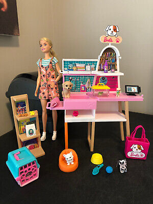 Barbie Quero Ser Cabeleireira Pet  Barbie doll accessories, Barbie, Barbie  playsets