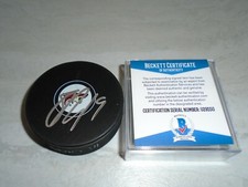 Shane Doan Signed Arizona Coyotes Hockey Puck Autographed Beckett BAS COA 1I
