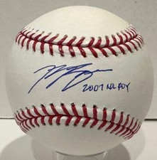 Brewers MVP RYAN BRAUN Signed Official MLB Baseball AUTO w/ 