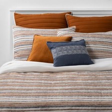 Queen 8pc Clarksburg Comforter Set Natural - ...