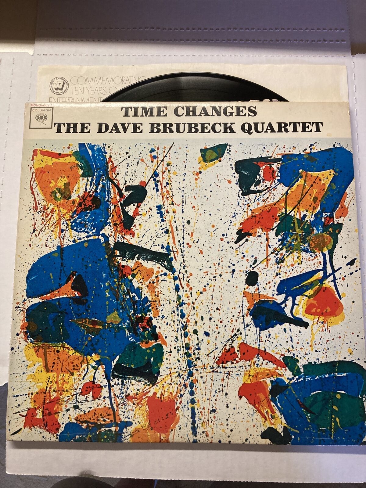 Time Changes The Dave Brubeck Quartet Lp Vintage Mono Jazz Sound