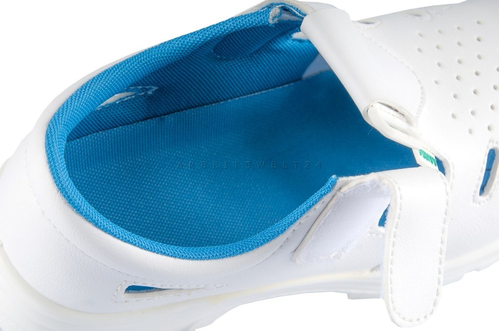 Arbeitsschuhe Sicherheitsschuhe S1 SRC – Kochschuhe Mit Stahlkappe, Rutschhemmend, Weiß (Gr. 36-47)