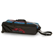 Roto Grip All Star Competitor Black/Red/Blue 3 Ball Tote Bowling Bag