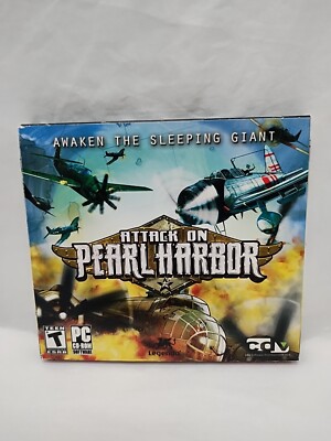 Attack On Pearl Harbor Awaken The Sleeping Giant PC Video Game Tape Sealed