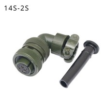1pcs for MS3108A-14S-2S MS3102A-14S-2P Aviation plug servo connector 4pin