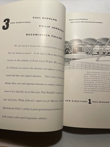 RARE Perspecta 1, 2, & 3 Yale Architectural Journal 1952-1955 MCM ExLib HC Bound - Picture 4 of 17