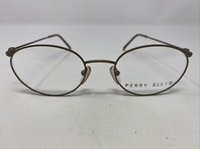 Perry Ellis Eyeglasses Frame France PE 131-3 50-19-140 Brown Full Rim Metal RC34
