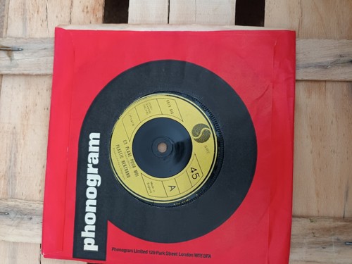 PLASTIC BERTRAND - Ca Plane Pour Moi 7” Single Vinyl Record 1978 Sire Vg+