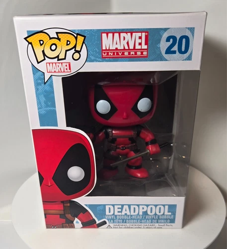 Funko Pop! Marvel Comics Deadpool #20 With Pop Protector