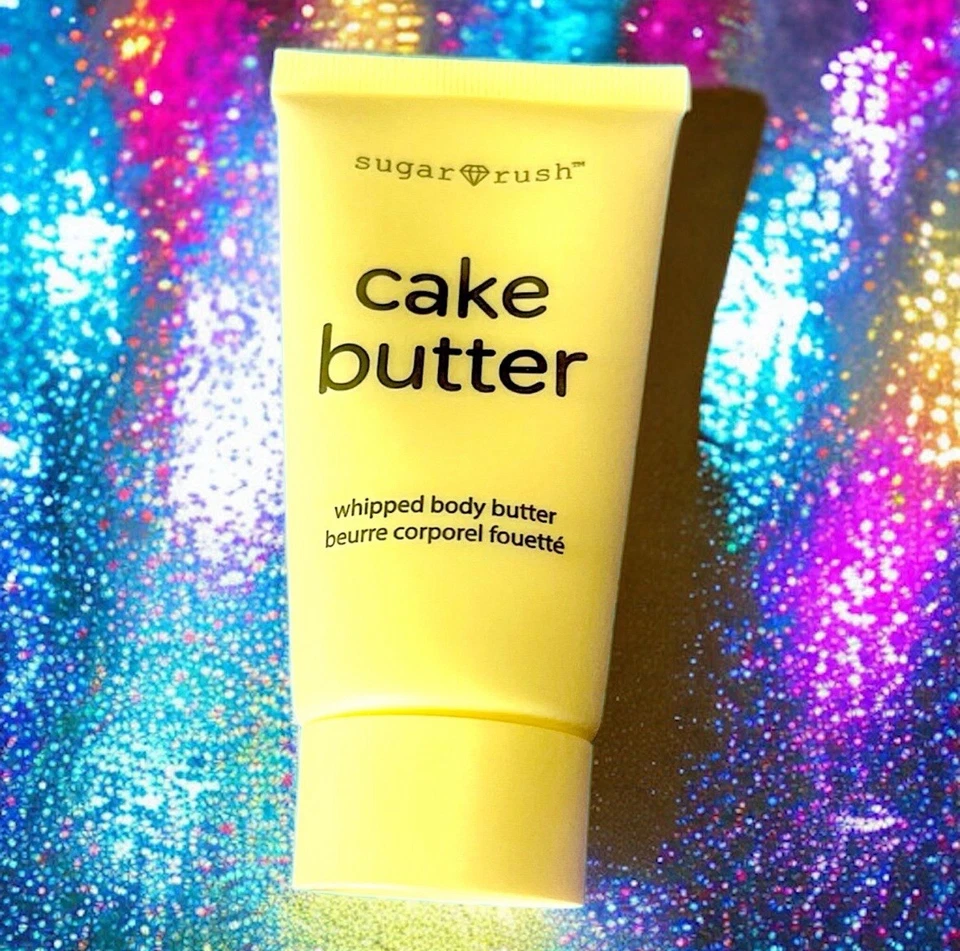 Mantequilla corporal batida Tarte Sugar Rush Cake nueva sin caja y sellada 0,705 oz 20 g Foto 2 de 4