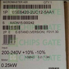 1PCS Brand NEW IN BOX Siemens 6SE6 420-2UC12-5AA1 AC Drive Fast Ship
