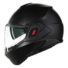 CASCO APRIBILE REVERSIBILE NOLAN N120-1 CLASSICO N-COM 302 NERO OPACO TAGLIA L
