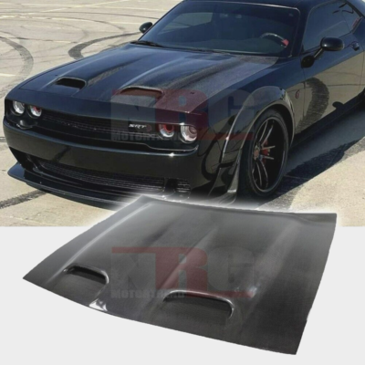 #ad for 2008 2023 Dodge Challenger Redeye style vented Carbon Fiber Hood $1195.00