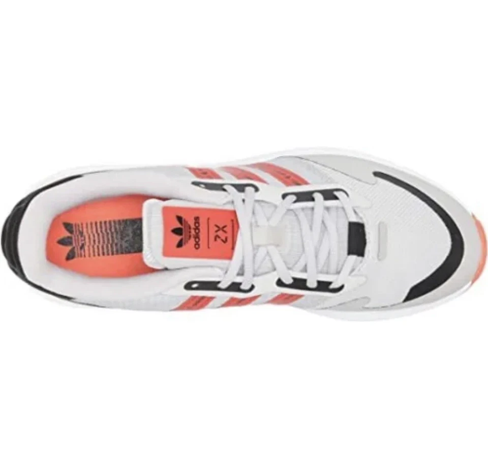 Tênis Adidas ZX 1K Boost GZ9079 - Cinza/laranja, tamanho 10,5 - Imagem 2 de 4