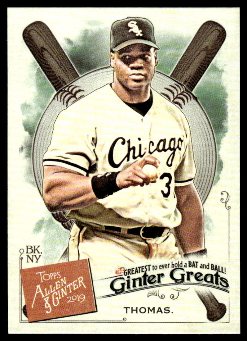2019 Topps Allen & Ginter Ginter Greats #GG-45 Frank Thomas