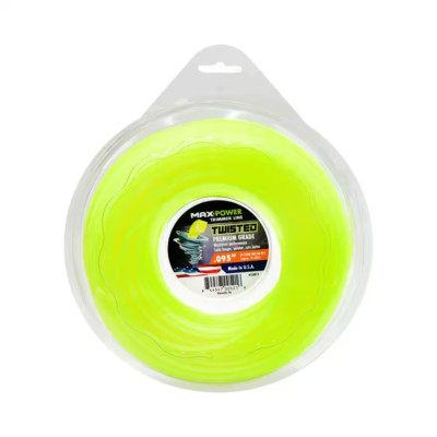 MAXPOWER TWISTED .095 X 200FT WEEDEATER TRIMMER LINE STRING USA FAST SHIP 338814