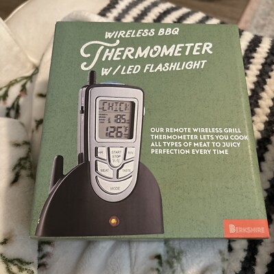 BERKSHIRE Wireless BBQ Thermometer W/ LED Flashlight All Types Of Juicy Meats