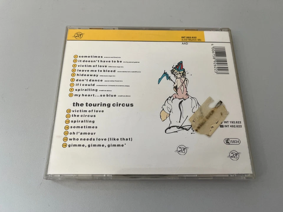 Erasure – The Two Ring Circus  CD © 1987 - 12"Re-Mixes:Sometimes,It Doesn´t Have - Bild 3 von 3