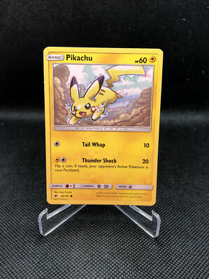 Pikachu 40/147 - Common Pokemon Card - Burning Shadows Set (2017