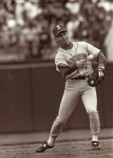 Mike Brumley--Seattle Mariners--Glossy 5x7 B&W Photo