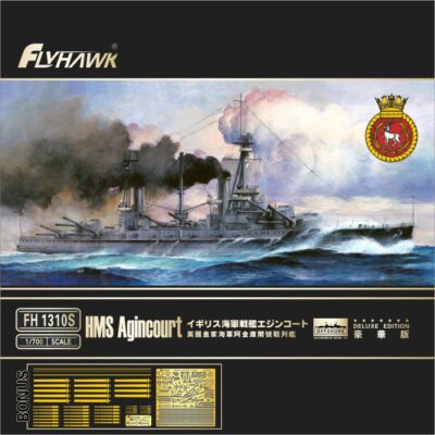 Flyhawk 1/700 HMS Agincourt Dreadnought Battleship [Deluxe Edition]