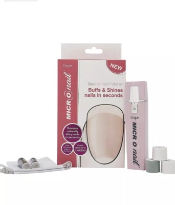 BRANDNEU Emjoi Micro Nagel Polieren und Glanz Set Elektrische Feile Feile Scholl Gel
