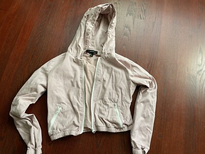 Forever 21 full zipper lightweight pink jacket Small