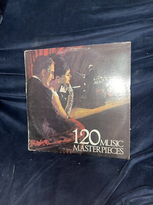 ''120 Music Masterpieces'' 2 disk set LP/Vinyl/Record (WTF66)q4