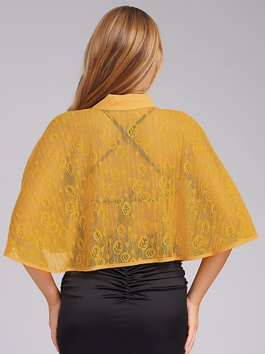 Women Cardigan Open Front Cape Bolero Shawls Birthday Clubwear Beach Vacation - Bild 48 von 59