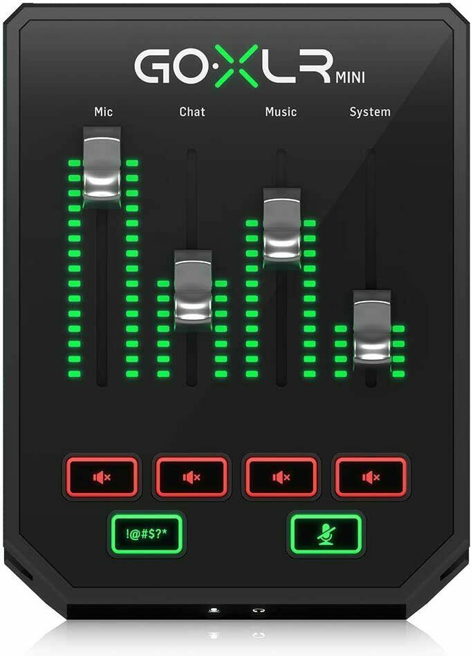 TC HELICON MIDAS audio interface with preamplifier GO XLR