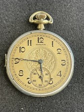 1927 Hamilton Grade 914 Model 1 Pocket Watch Movement..TJ536
