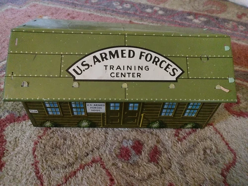 1960's MARX US ARMY ARMED TRAINING CENTER MILITARY