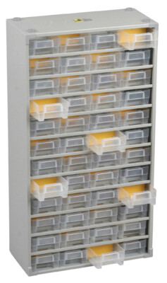 allit Kleinteilemagazin VarioPlus Metall 73 48 Fächer (ohne Inhalt)